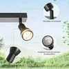 ZMH LED Plafonnier 4 flammes Noir Plafonnier Spots GU10 Voir les images du produit 3