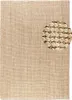 190x280 cm Tappeto Bouclé Juta 105974 Naturale Oro Anteprima dell’immagine prodotto 1