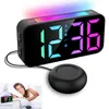 RGB-Vibrationswecker fürs Schlafzimmer, 100 dB laut, zwei Produktbild-Vorschau 1