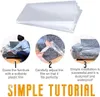 2PC Möbelhülle Sofabezug Abdeckung Transparente Sofa Produktbild-Vorschau 5