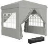 Outsunny Pavillon 2,5x2,5m wasserabweisend Stabil Produktbild-Vorschau 1