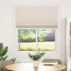 vidaXL Plissee Faltrollo Rollo Plisseerollo 110x100cm Creme Produktbild-Vorschau 2