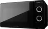 A black Cecotec ProClean 3130 microwave oven is shown from a side angle against a black background. Anteprima dell’immagine prodotto