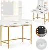 ModernHome FH-DT200067 Schminktisch mit Spiegel und Produktbild-Vorschau 2