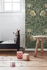 ESTAhome Tapeta vintage kwiaty w stylu secesyjnym ciemnej Podgląd zdjęcia produktu 4