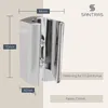 SANTRAS® Wandhalterung aus Kunststoff rund in Chrom Produktbild-Vorschau 5