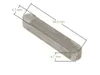 34,5 x 4,7 x 4,7 mm universal Keil für Rasenmäher Produktbild-Vorschau 2