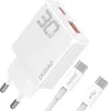 DUDAO Dudao A30EU Adapter 30Watt GaN 1xUSB-C 1xUSB-A USB-C Anteprima dell’immagine prodotto 1