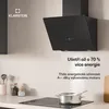 Klarstein MaxAir digestoř - 50 cm šikmá digestoř, dotykové Náhled obrázku produktu 3