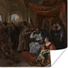 MuchoWow® Poster Moses und die Krone des Pharao - Jan Steen Produktbild-Vorschau 1