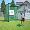 GIHAUVIA Sport Golfkäfig Zielnetz 3x3x3 M Grün One Size Produktbild-Vorschau 3