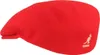 Kangol Flat Cap Schiebermütze 504 aus reiner Wolle in rot Podgląd zdjęcia produktu