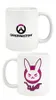 Tazza in Vetroceramica Overwatch - D.Va (320 ml) Anteprima dell’immagine prodotto 1