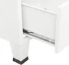 vidaXL Lagerschrank Industrial Weiß 70x40x115 cm Metall Produktbild-Vorschau 9