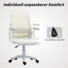 HOMCOM Kancelářská židle Ergonomická otočná židle s Náhled obrázku produktu 6