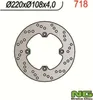 NG Bremsscheibe für DUCATI MOTORCYCLES 748 220mm 718 Produktbild-Vorschau 4