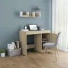 Scrivania Sonoma in rovere 100x50x76 cm in materiale ligneo Anteprima dell’immagine prodotto 3
