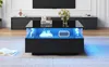 okwish Couchtisch LED-Hochglanz Beistelltisch für Produktbild-Vorschau 10