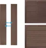 ML-Design WPC podlahový prvek pro solární sprchu, bazénový Náhled obrázku produktu 5