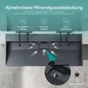 A diagram illustrating the features of a sink drain system. Produktbild-Vorschau