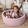 KiddyMoon Bällebad Kinder Schaumstoff Mit Bälle Für Baby ab Produktbild-Vorschau 7