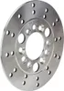 Perforovaný brzdový kotouč 190 x 58 x 4 mm pro skútry Náhled obrázku produktu 2