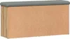 vidaXL Lavica na topánky Artisan dub 102x32x50 cm Materiál Náhľad obrázku produktu 4