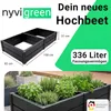 NYVI Hochbeet NYVIGreen L 158x82x31cm 336 Liter - Produktbild-Vorschau 3