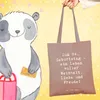 Mr. & Mrs. Panda canvas tasche Spruch 84. Geburtstag - Produktbild-Vorschau 2