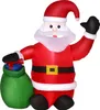 HOMCOM LED Figur Motiv Weihnachten Weihnachtsmann Produktbild-Vorschau 1