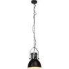Pendelleuchte 1-flammig Ø 23 cm schwarz/chrom Produktbild-Vorschau 4