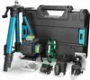 A laser level kit with a tripod, case, and accessories, displayed on a white background. Podgląd zdjęcia produktu