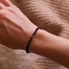 Turmalin Naturstein Perlen Armband mit Silberperle S Produktbild-Vorschau 2