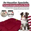 EVE Textile Hundebett Katzenbett 85x70x5cm Rot Hundekorb Produktbild-Vorschau 4