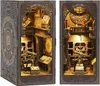 A detailed 3D model of an astronomical observatory or study, presented as a book nook insert. Náhľad obrázku produktu