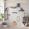 COSTWAY 5 in 1 Kletterwand Katzen Set, Katzen Wandelemente, Produktbild-Vorschau 6