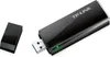 A black TP-LINK Archer T4U WLAN USB Stick with its cap off, placed on a white background. Produktbild-Vorschau