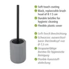 WENKO Keramik WC Garnitur Klo Toiletten Bürsten Halter WC Produktbild-Vorschau 3