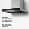 Klarstein Verosteel digestoř 60 cm - 881,6 m³/h, Náhled obrázku produktu 6