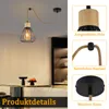 A collage of images showing a pendant light fixture and close-ups of its components, along with a product title. Anteprima dell’immagine prodotto