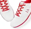 LASCANA Sneaker Turnschuhe, weiß/rot Größe 39 Produktbild-Vorschau 3