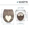 SCHÜTTE WC Sitz WOOD HEART, Duroplast Toilettendeckel mit Produktbild-Vorschau 7