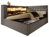 Polsterbett 140x200 cm Doppelbett mit LED-Beleuchtung, Produktbild-Vorschau 8