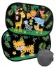 2x HECKBO Tendine parasole auto per bambini con motivo Anteprima dell’immagine prodotto 1