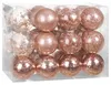 CASARIA® Christbaumkugeln 24tlg Ø6cm Kunststoff individuell Produktbild-Vorschau 1