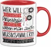 Musiksammlerin Tasse Geschenk Spruch Wer Will Schon Produktbild-Vorschau 1