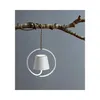 Lampada a led a sospensione Poldina Bianca ricaricabile e Anteprima dell’immagine prodotto 3