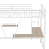 Hochbett, 90x200cm Bettgestell Metallbett, Eisenbett, Produktbild-Vorschau 9