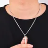 Chaîne Croix pour hommes en acier inoxydable Argent/Noir/Or Voir les images du produit 4