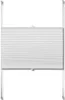 vidaXL Plissee Faltrollo Rollo Plisseerollo 110x150cm Weiß Produktbild-Vorschau 4